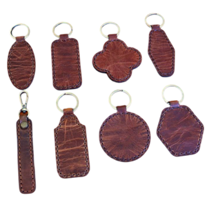 พวงกุญแจและพวงกุญแจหนังทำเองทำจากหนังแท้100% สำหรับเป็นกุญแจราคาถูก - Product Image 2