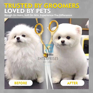 Tijeras Curvas de Acero Inoxidable para Peluquería Canina, Marca Privada al por Mayor, Alta Calidad, Ecológicas y Fáciles de Usar - Product Image 4