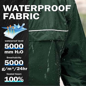 Outdoor <b>Winter</b> High Street Custom Performance Hiking <b>Waterproof</b> Breathable Hooded Rain <b>Jacket</b> for Men uploaded by Dress Sports - Product Image 2