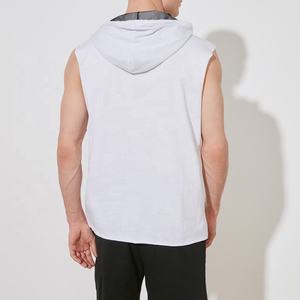 Fournisseur pakistanais en gros 100% coton hommes sport Fitness débardeurs Logo personnalisé maillots de sport gilet thermique Stringer gilet - Product Image 5