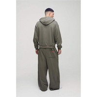 Survêtements pour hommes de haute qualité, design unique, nouvelle arrivée, hiver, à capuche, respirants, légers, amples, séchage rapide, OEM, vente en gros