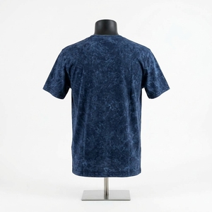 เสื้อยืดดีไซน์ใหม่ผู้ชาย ล้างสีแบบแอซิด 100% ผ้าฝ้ายคุณภาพสูง เสื้อยืดล้างสีแบบแอซิดสำหรับผู้ชาย - Product Image 4