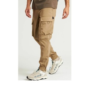 Precio al por mayor Pantalones Cargo Hombres Jogging Track Pantalones Cargo Personalizado Algodón Slim Fit Pantalones apilados Pantalones Cargo para hombres de BD - Product Image 3