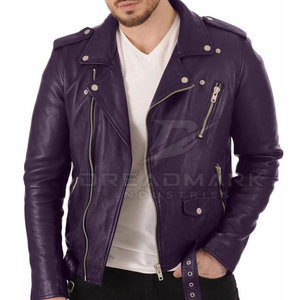 Wholesale Breathable Canvas Casual Plain Dyed Outdoor Use <b>Winter</b> <b>Jacket</b> Top Selling <b>Cheap</b> Price Lightweight Men Leather <b>Jacket</b> - Product Image 2