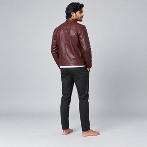 Top Trending Genuine <b>Sheep</b> <b>Skin</b> Leather <b>Jacket</b> High Quality Custom Design Winter Turn Collar Original <b>Sheep</b> <b>Skin</b> Leather <b>Jacket</b> - Product Image 6