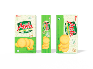 ขนมมันฝรั่งอบกรอบ ATELA รสชาติมันฝรั่งอบ 150 กรัม เนื้อแข็ง แคลอรีต่ำ ขนมขบเคี้ยวจากเวียดนาม รับผลิตแบบ ODM OEM มีตัวอย่างฟรี - Product Image 4