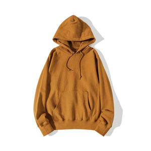 Nueva Llegada Sudadera con Capucha Unisex de Invierno, Lavado Ácido, Color Sólido, Alta Calidad, 100% Algodón, Personalizada, para Hombre, Estilo Vintage, 2 Piezas - Product Image 2