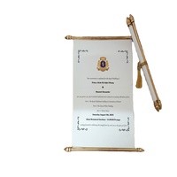 Poubelle en papier écologique faite à la main avec impression marbrée, option d'impression de logo personnalisé pour le recyclage et les promotions