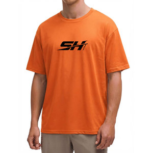 T-shirt de sport pour homme, coupe oversize, taille personnalisée, anti-humidité, ajustement ergonomique, design tactique, entraînement, tee-shirt ample, prix bas - Product Image 1