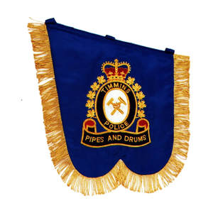 Bandera de Banda de Marcha con Apliques Bordados a Máquina, Bandera Personalizada para Banda de Marcha, Bandera Colgante para Desfiles al por Mayor - Product Image 1