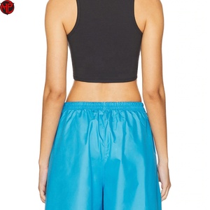 Chándal Deportivo para Mujer, Color Azul y Negro, con Bloques de Color, Manga Larga, Cuello Alto con Cremallera, Estilo Deportivo, Ligero, de Poliéster, para Primavera - Product Image 2