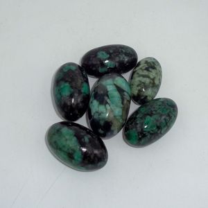 Esmeralda Natural Ovalada, Cristal de Shivlingam Pulido, Piedra Sagrada Verde, Reiki, Meditación, Sanación Espiritual, Decoración, Venta al por Mayor - Product Image 4