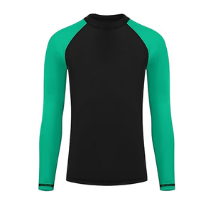 <b>Men</b> Full Sleeve <b>Compression</b> Sports <b>Shirt</b> Rashguard for Gym Fitness and Martial Arts Practice - Product Image 1