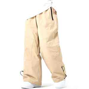 Pantalones de esquí y nieve con tirantes elásticos y retención térmica superior para entrenamiento alpino profesional - Product Image 6