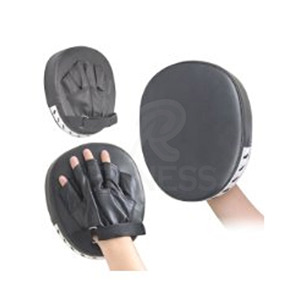 Curved Focus Mitts for Boxing Training Shock Absorbing Hand Pads with Wrist Support - Product Image 1