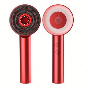 Promotional High Quality Eco-Friendly Plastic Material Custom Logo OEM Hair Scalp <b>Massager</b> <b>Head</b> Spa <b>Electric</b> Massage Comb - Product Image 3