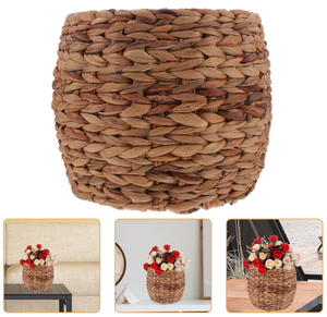 Macetas de Almacenamiento de Mimbre de Estilo Rústico Bohemio, Hechas a Mano en Vietnam, Ecológicas, Duraderas, con Asas, Capacidad de 24L - Product Image 5