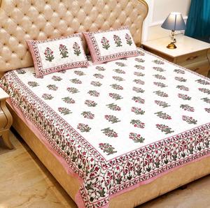 Draps de lit king size de qualité supérieure, 2 taies d'oreiller réversibles, imprimé élégant, tissu doux, prix de gros pour la chambre à coucher - Product Image 2