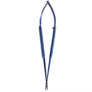 Micro-ciseaux de type Mueller en gros, 12 cm, pour dissection extrêmement précise, en acier inoxydable, outil chirurgical réutilisable - Product Image 4