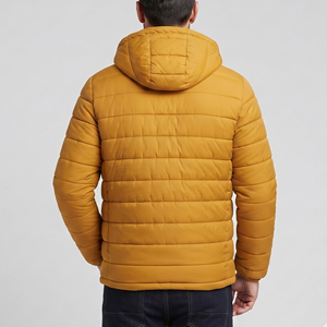 <b>Men</b> <b>Warm</b> Winter Hooded Padded Coat <b>Men</b> Outdoor Windproof Puffer <b>Jacket</b> <b>Men's</b> Water Resistant Padded Winter <b>Jackets</b> - Product Image 2