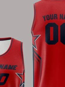 Ropa Deportiva, Camiseta de Baloncesto para Hombre, Uniforme, Tendencia Actual, Antiarrugas, Gran Venta, Calidad Premium, Precio Económico, Uniforme de Baloncesto Masculino - Product Image 5