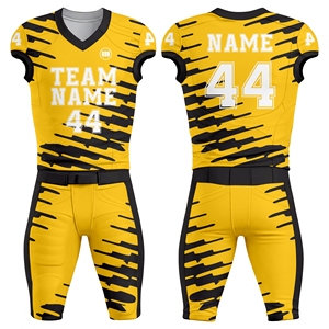 2026 Custom American Football Uniform Jersey <b>Pants</b> Set Half Breathable Eco-Friendly Polyester <b>Mesh</b> Moisture Wicking Team Kit OEM - Product Image 1
