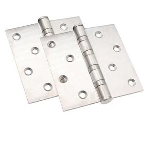 Bisagras Modernas de Acero Inoxidable para Puertas Exteriores/Interiores, 4x3 Pulgadas, 5mm de Grosor, Ángulo de Apertura de 180°, Silenciosas y Suaves - Product Image 1