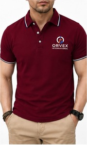 Nouveaux polos personnalisés avec logo sublimé sur mesure, polos pour hommes de haute qualité en vente en ligne à bas prix - Product Image 1