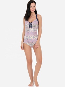 Maillot de bain une pièce pour femme imprimé personnalisé, séchage rapide, réversible, spandex/polyester, grande taille S-XL, tendance, sexy - Product Image 6