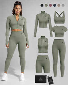 New Style Yoga sets Newly Designs With Customize Logo Yoga set For <b>Workout</b> Yoga <b>Jacket</b> <b>Workout</b> Sets for Women Sportswear Gym - Product Image 1