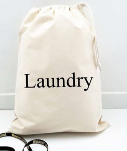 Durable Natural Cotton Laundry <b>Bag</b>, Canvas Laundry <b>Bags</b> for Clothes-Eco-Friendly Alternative to Plastic - Product Image 1