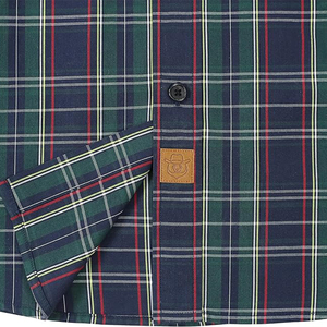 Camisas de Vestir Casuales de Manga Larga de Franela 100% Algodón de Alta Calidad con Diseño Impreso Personalizado, Transpirables y Ecológicas - Product Image 4