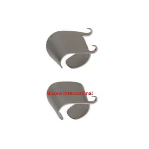 Retractor manual de acero inoxidable BISONS para cirugía de labio hendido, instrumento de cirugía plástica - Product Image 3