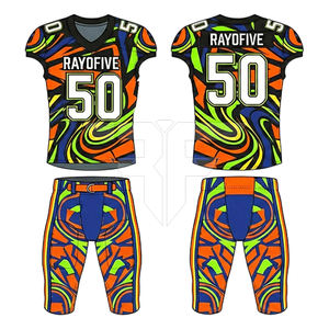 ชุดอเมริกันฟุตบอลระบายอากาศได้ดี สวมใส่ง่าย พร้อมอุปกรณ์เสริม แขนสั้น ยูนิเซ็กซ์ คุณภาพสูง - Product Image 4