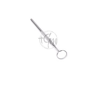 Miroir buccal pour la cavité orale, outil de diagnostic dentaire de précision, poignée en acier inoxydable durable, surface réfléchissante pour dentiste - Product Image 2