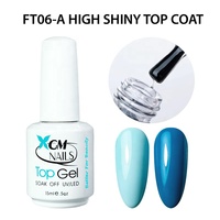 XGM NAILS Marque Privée Top Coat Sans Résidu Base Coat Vernis à Ongles Gel 15ml Manucure Esmalte Semi-Permanent Vernis Gel