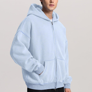 Sweat-shirts à fermeture éclair pour hommes, meilleures ventes, prix de gros, coton mélangé, meilleurs fabricants de vêtements. - Product Image 2