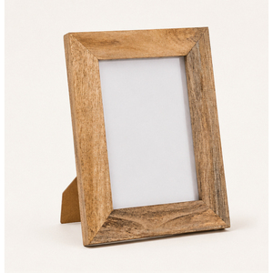 Cadre photo en bois massif naturel, logo personnalisé, cadre photo de table, décoration de bureau en bois pour la maison, l'hôtel, le bureau, fourniture en gros - Product Image 1
