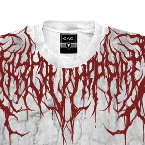 T-shirt en jersey délavé à l'acide, col rond, manches courtes, imprimé graphique Hip Hop, 100% coton, respirant, séchage rapide, coupe classique, XS-XXL, vente en gros - Product Image 5