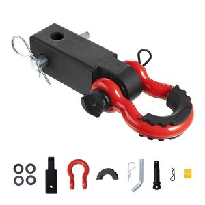 Gancio di traino con anello a D da 52900 libbre di capacità con perno di bloccaggio, resistente per rimorchi - Product Image 4