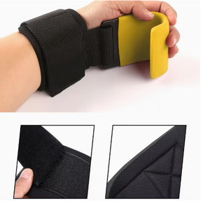 Support de poignet réglable en néoprène robuste avec protection de la paume pour la musculation et l'entraînement en salle de sport - Product Image 2