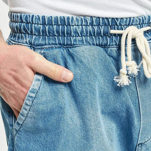 <b>Men's</b> Premium Cargo Designer Acid Wash <b>Jean</b> Trousers New Fashion Casual <b>Ripped</b> Multi-Pockets Stitching Multi-Purpose Cargo <b>Jeans</b> - Product Image 3