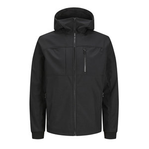 Chaqueta Softshell Casual de Otoño Unisex Personalizada, 100% Poliéster, con Cierre, Impermeable y Resistente al Viento, Servicio OEM, Tallas y Colores Personalizados - Product Image 2