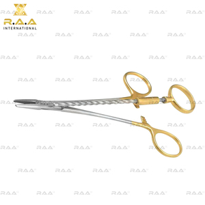 Pince à torsion manuelle Corwin Hegar 7 pouces en acier inoxydable, porte-aiguille, instrument chirurgical orthopédique de qualité supérieure CE - Product Image 4