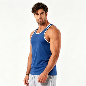 Mens Fitness Tank Tops Moisture Wicking Sleeveless <b>Athletic</b> Shirt For Training And Sports Breathable Mens Tank Tops Sleeveless - Product Image 3