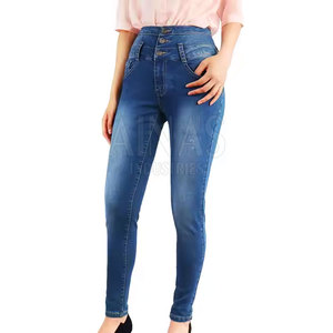 Premium <b>Women</b> Winter <b>Jeans</b> Pant Comfortable Stretch 100% Cotton Fabric High Waist Stylish Fit for Casual Wear Street Fashion - Product Image 3