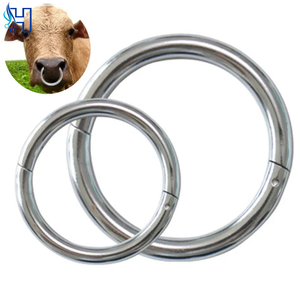 Anillo Nasal de Acero Inoxidable Personalizado de Alta Calidad, Color Personalizado, Marca Personalizada, Aparatos Obstétricos, Veterinarios, para Ganado - Product Image 6