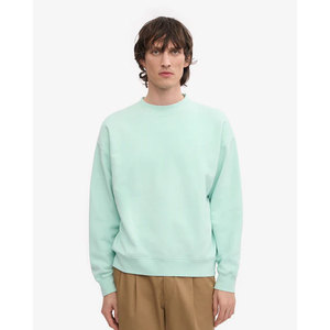 Sudadera de Invierno de Alta Calidad para Hombre, Lisa, con Mangas Raglán, de Algodón Grueso y Felpa, Suministro de Ropa OEM - Product Image 5