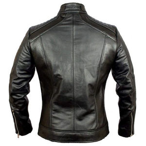 Chaqueta de Invierno para Hombre, de Cuero Genuino, con Cuello Alto, Personalizable con Logotipo, la Mejor Calidad de Pakistán, Nueva, Venta Directa - Product Image 2