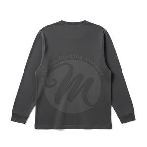 เสื้อเชิ้ตแขนยาวไซส์ใหญ่ยอดนิยม สั่งตัดได้ตามต้องการ สไตล์ใหม่ เสื้อเชิ้ตแขนยาว คอกลม - Product Image 2